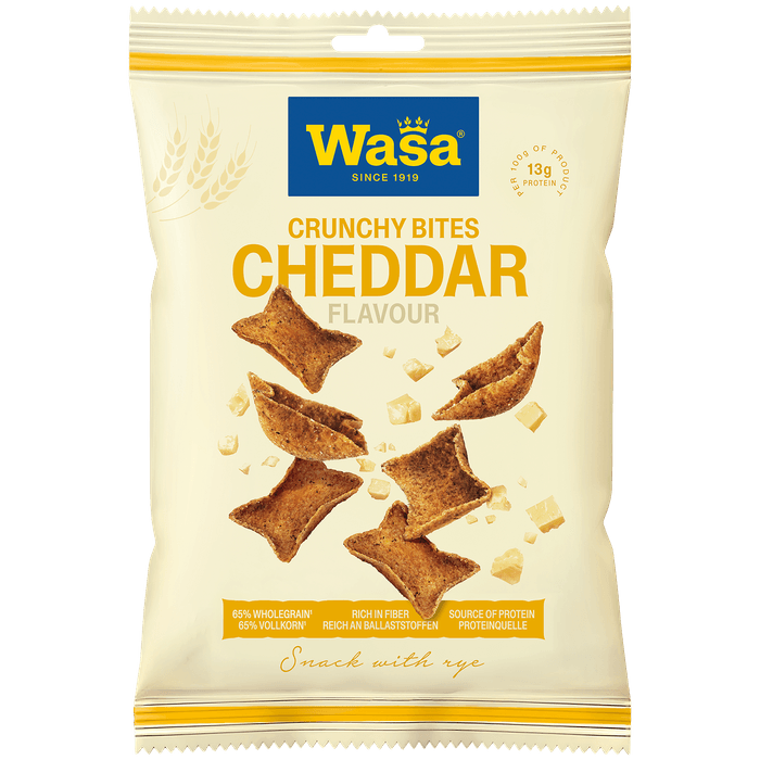 Wasa Crunchy bites cheddar