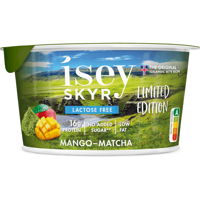 Isey skyr Lim. edition mango-matcha
