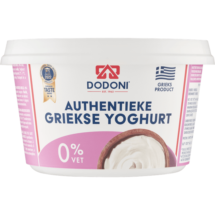 DODONI Griekse yoghurt 0% vet