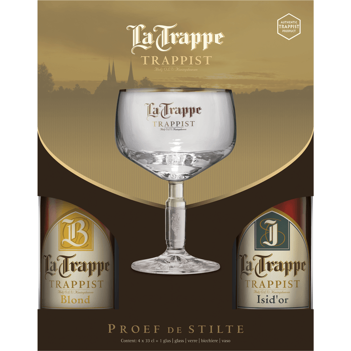 La Trappe Prior bokaal 4x