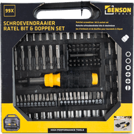 Benson schroevendraaier bitset 99 stuks