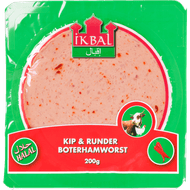 Ikbal Rund boterhamworst paprika