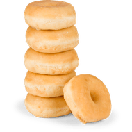 Vers Mini donut gesuikerd