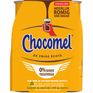 Chocomel Chocolademelk 0% 4x25 cl