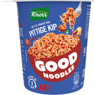 Knorr Good noodles cup pittige kip