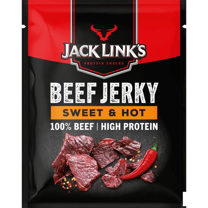 Jack Link's Beef jerky sweet hot