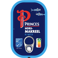 Princes Horsmakreel in water
