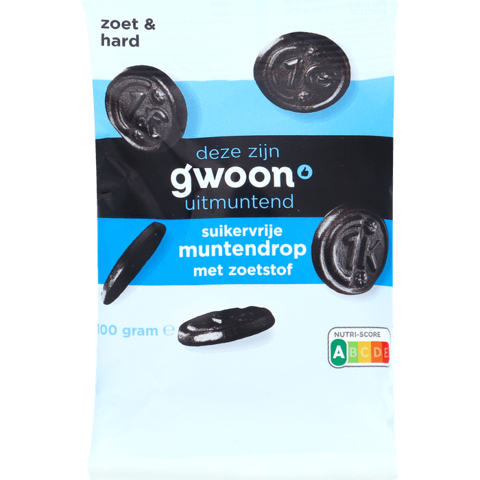 G'woon Muntdrop suikervrij