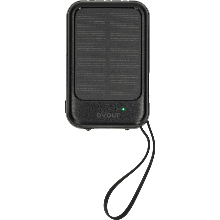 Solar powerbank zwart en wit