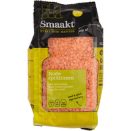 Smaakt Splitlinzen rood