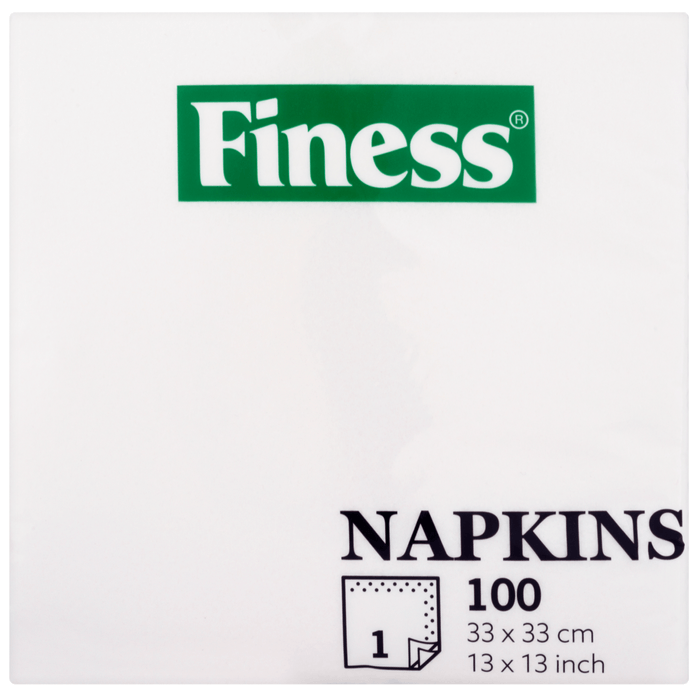 Finess Servetten enkellaags
