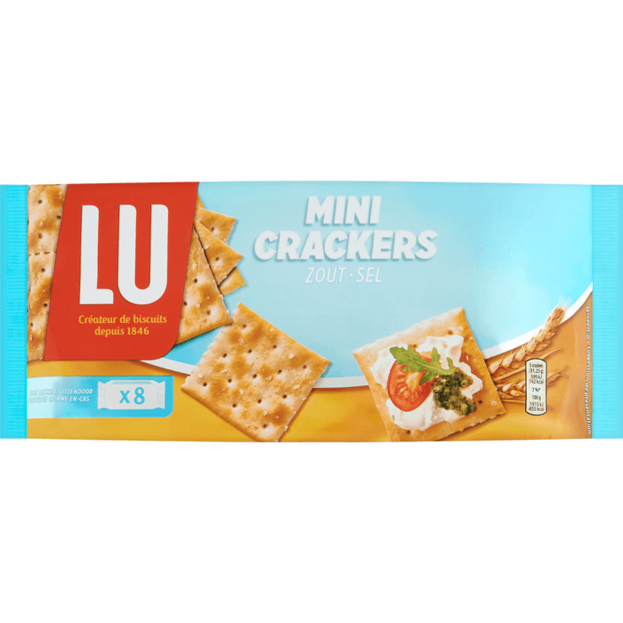 Lu Mini crackers zout