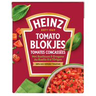 Heinz Tomaten blokjes basilicum-oregano