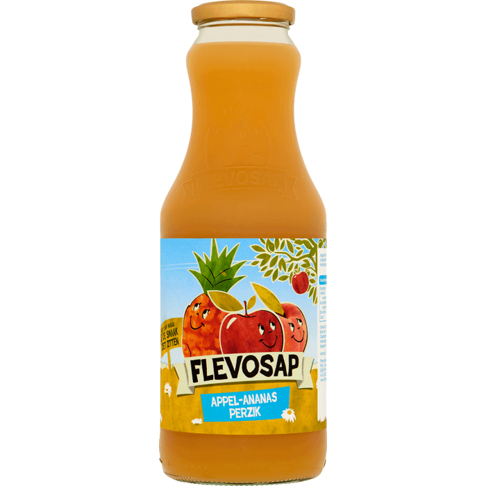 Flevosap Appel-ananas-perzik