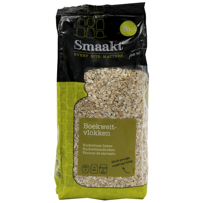 Smaakt Boekweitvlokken