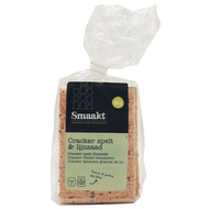 Smaakt Biologische crackers spelt-lijnzaad