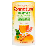 Zonnatura Oplosthee groene thee munt & kamille