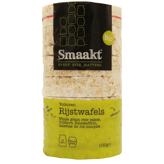 Smaakt Rijstwafels gezouten
