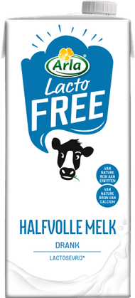 Arla Halfvolle lactose vrije melk drank