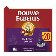 Douwe Egberts Lungo Intens koffiecups voordeelpak
