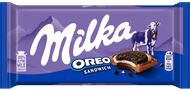 Milka Oreo sandwich