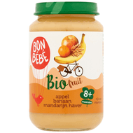 Bonbébé Fruithapje 8+ maanden appel-banaan-mandarijn-haver