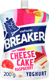 Melkunie Breaker framboos cheesecake