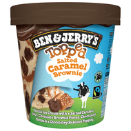 Ben & Jerry's Topped salted caramel brownie