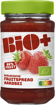 Bio+ Fruitspread aardbeien