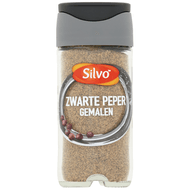Silvo Peper zwart gemalen