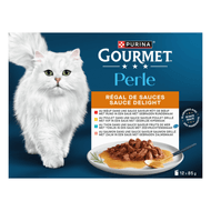 Gourmet Kattenvoer perle sauce delight