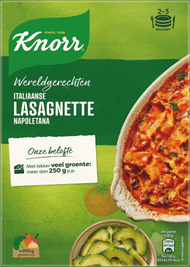 Knorr Wereldgerecht lasagne napoletana