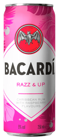 Bacardi Razz & up