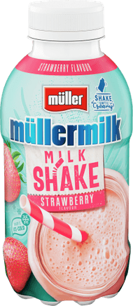 Müllermilk Milkshake aardbei