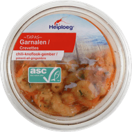 Heiploeg Garnalen in chili olie
