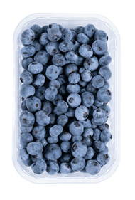 Blauwe bessen schaal
