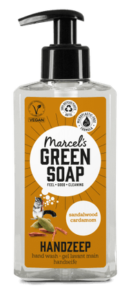 Marcel's Green Soap Vloeibare zeeppomp sandelhout & kardemom