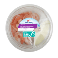 Heiploeg Garnalen met aioli dip