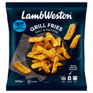 Lamb Weston Grill fries salt & pepper