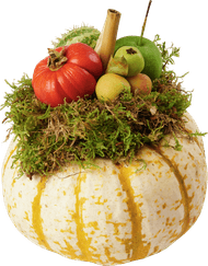 Pompoen arrangement