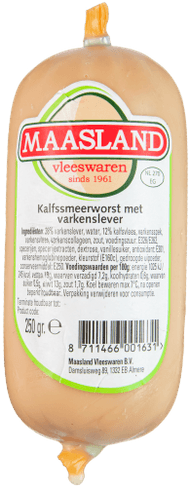 Maasland Kalfssmeerworst