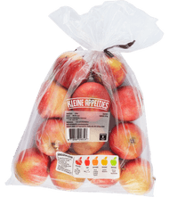 Kleine appeltjes verpakt