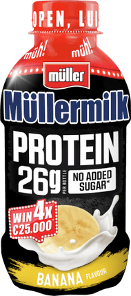 Müllermilk protein banaan