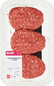 DekaVers runderhamburger met plantaardig eiwit