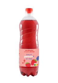 G'woon Limonadesiroop aardbei