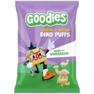 GOODIES Dino puffs cheese&onion