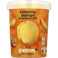 G'woon Sorbetijs mango passievrucht