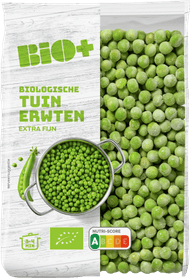Bio+ Tuinerwten diepgevroren