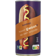 G'woon Hotdogs 8 st.