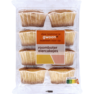 G'woon Eiercakejes roomboter 8 st.